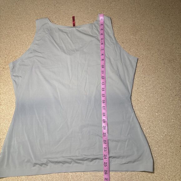 SPANX Thinstincts Size 2XL Shaping Tank Top Shapewear Nude Sleeveless Stretch D3 - Picture 5 of 5